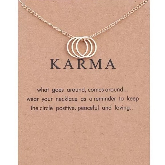 “Karma” three circles pendant - Picture 1 of 2